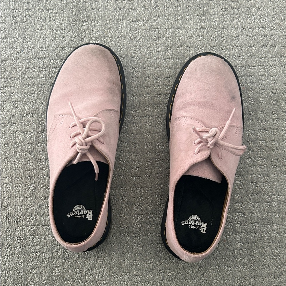 Pink Suede Dr. Marten's!
